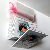 ÇİÇEK GÖKKUŞAĞI VE BULUT TEMALI DOĞUM GÜNÜ MAGNETİ